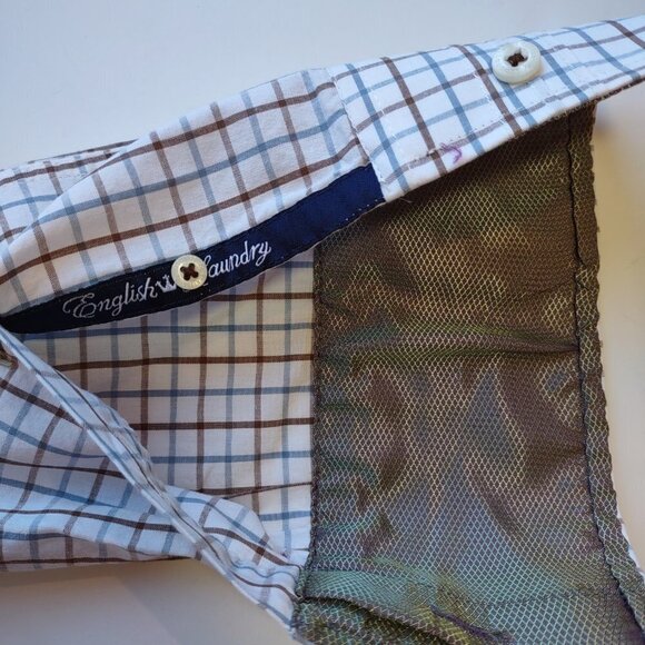 English Laundry Men's Long Sleeve Embroidered Shirt  Scott Weiland Size L/XL - Picture 12 of 14